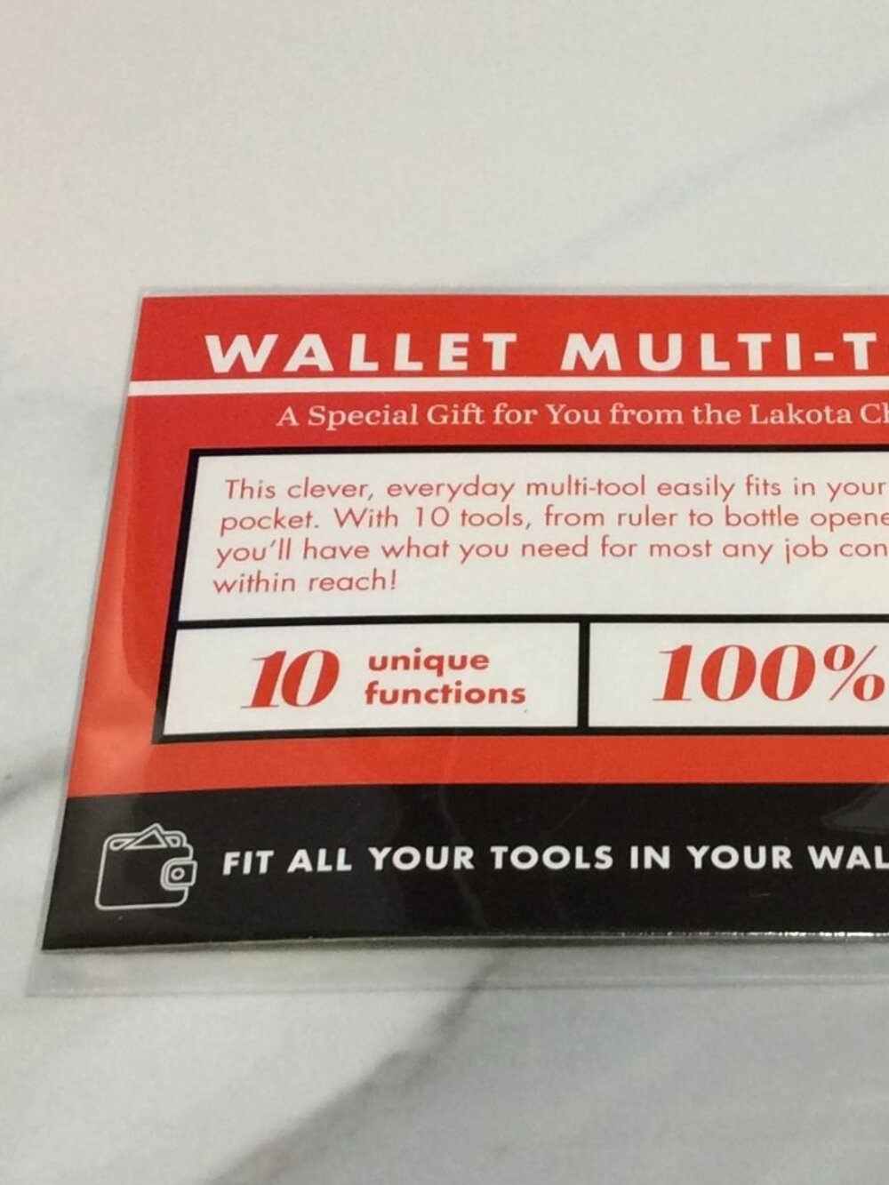 Wallet Multi-Tool - Picture 2 of 4